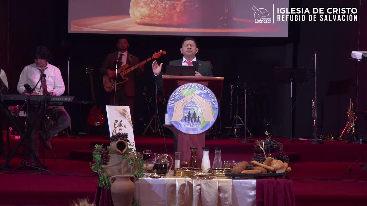 Servicio de Santa Cena | Vinculo en la mesa | Pastor Rolando Corzantes.