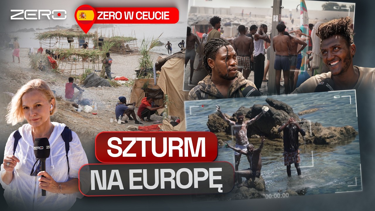 WOJSKO NA ULICACH, MIGRANCI NA PLAŻACH. ZERO W CEUCIE