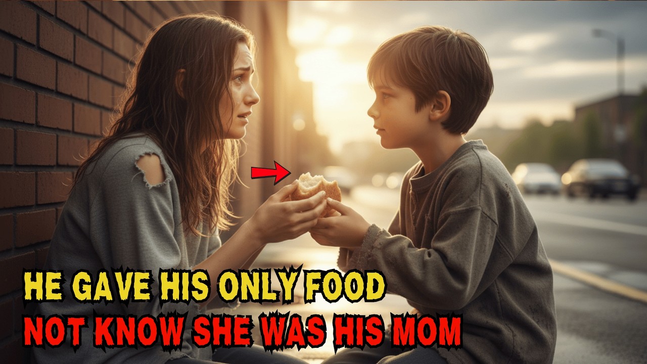 Orphan Boy Gave His Only Bread to a Crying Woman — She Turned Out to Be His Birth Mother