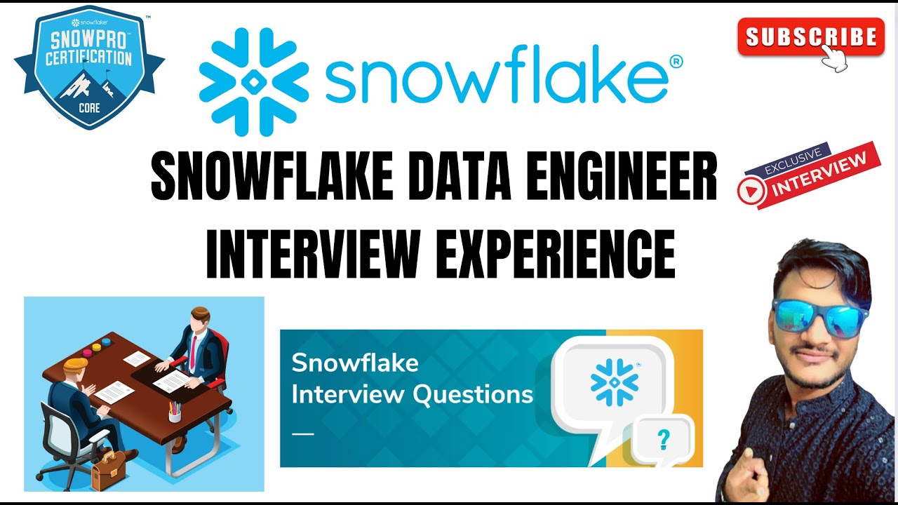 Data Engineer Interview Experience for Snowflake ✍️ | Snowflake Data Engineer Interview Questions