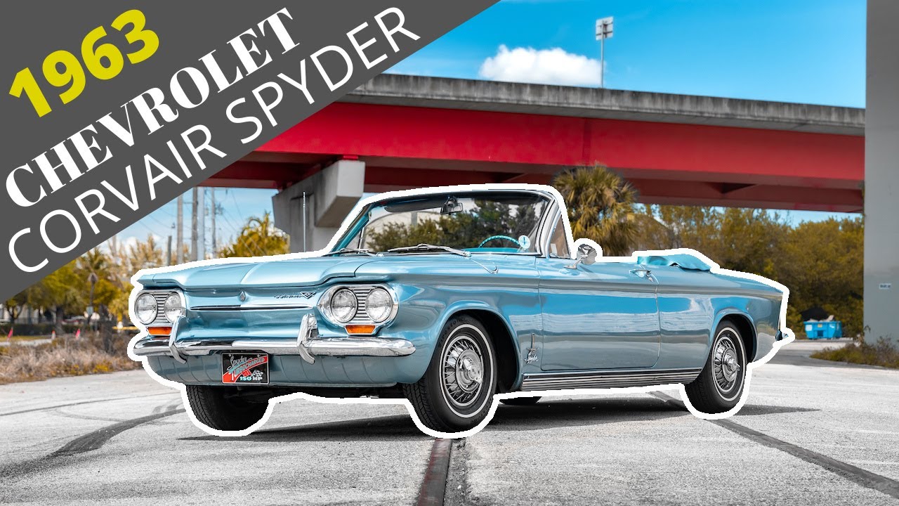 1963 Chevrolet Monza Corvair Spyder, Vintage Turbo Cruise [4k] | REVIEW SERIES
