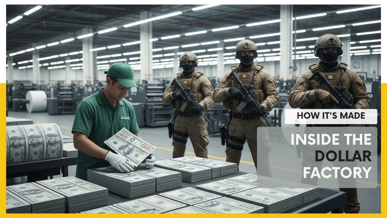 Inside the Dollar Factory: How Currency Is Made on a Modern Production Line