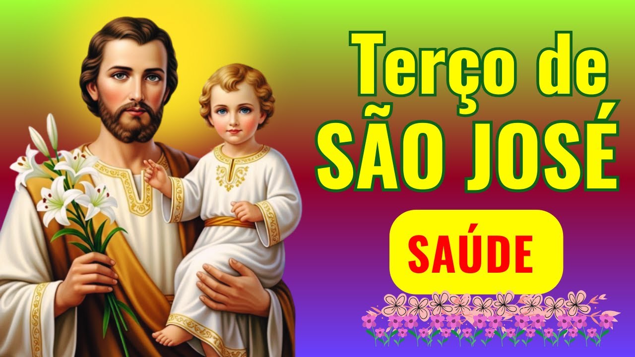 📿 TERÇO DE SÃO JOSÉ REZE HOJE 📿🙏🏽