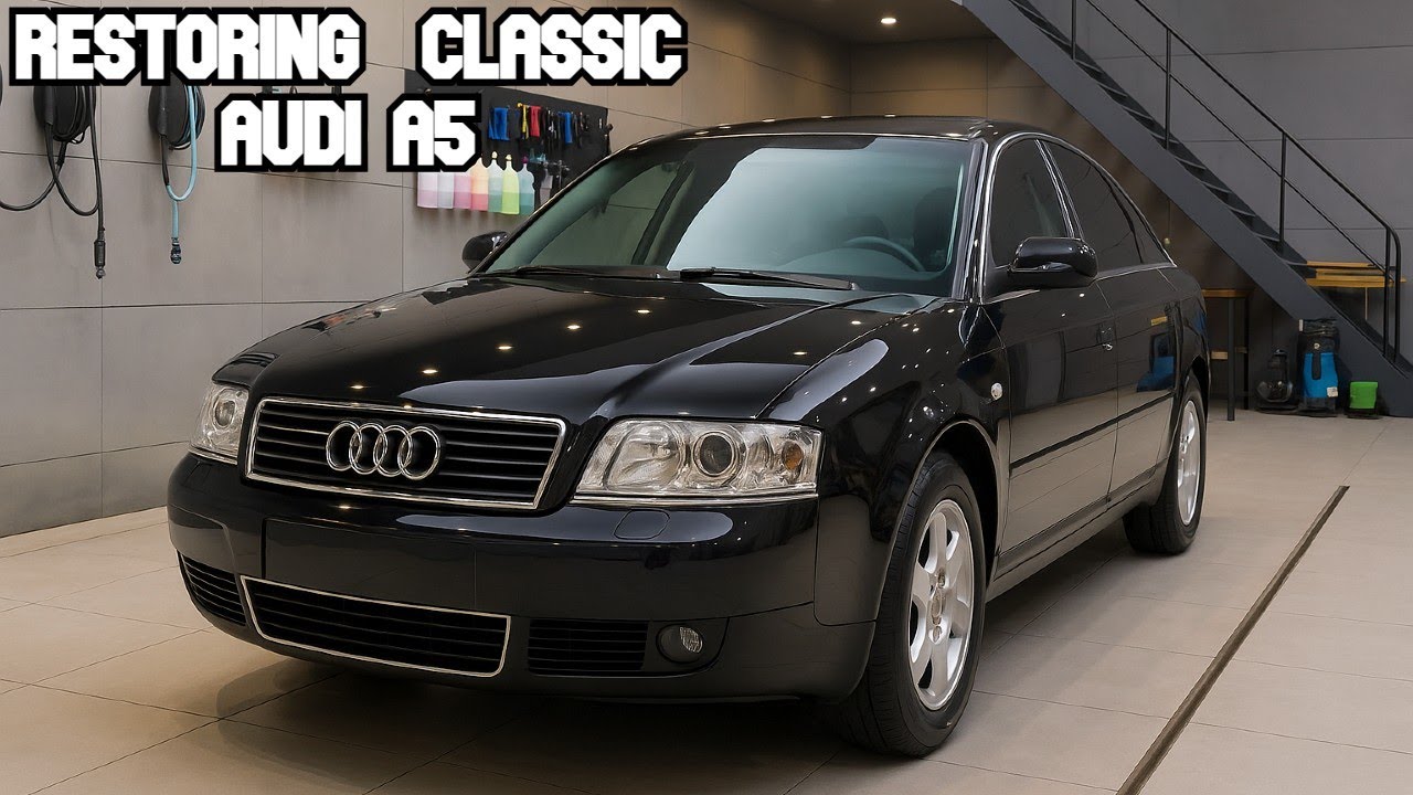 Restoring And Refurbishing A Classic Audi A5 Into A New Car Process