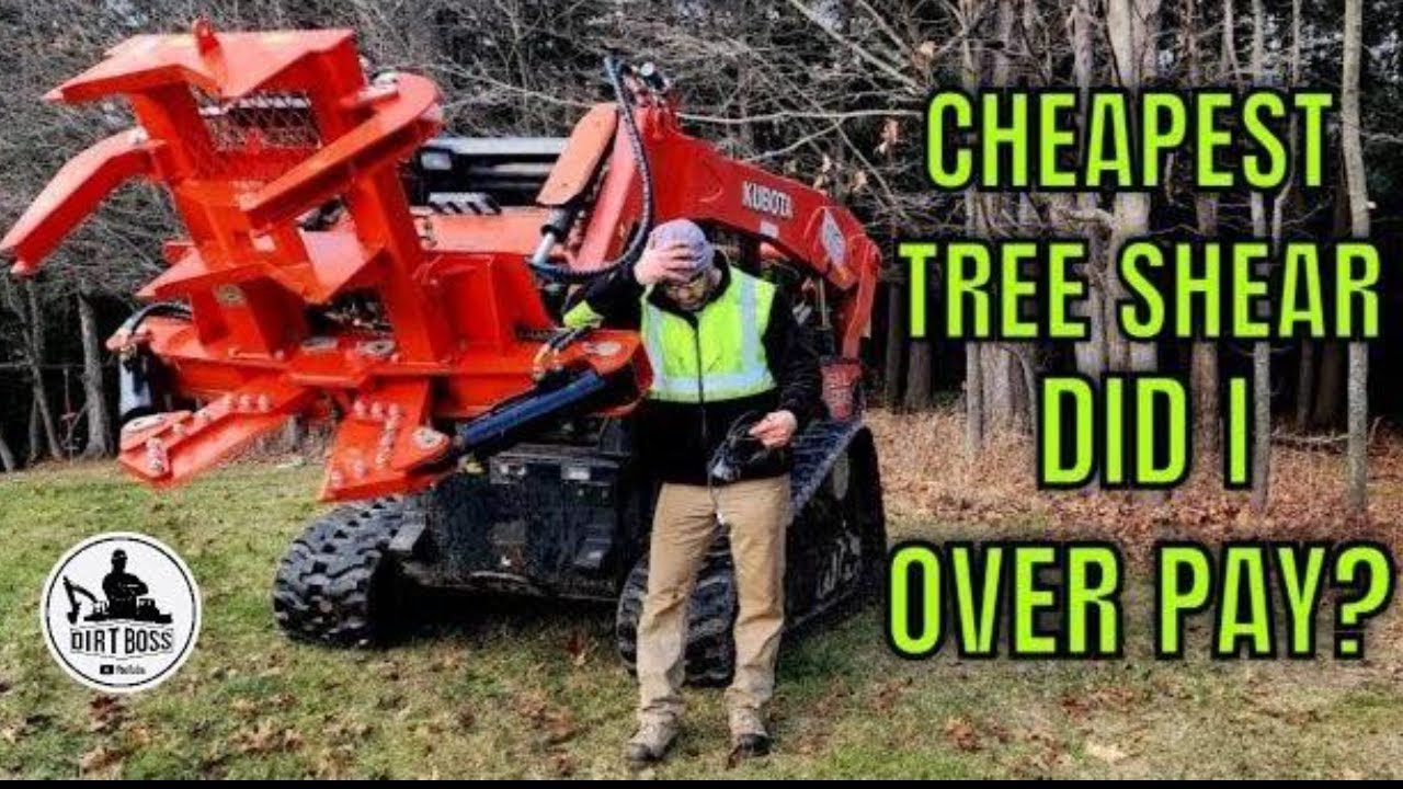 MUST SEE if you buy one of these Skid steer Tree Shear