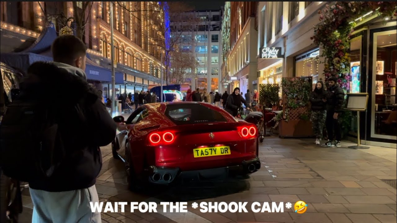 *BRE* Ferrari 812 Superfast *Terrorizing* London *SHOOK CAM* & Loud Revs!!