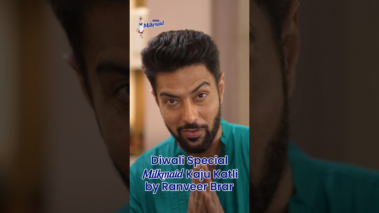 Diwali Special Shahi Kaju Katli with Milkmaid by Chef Ranveer Brar | Milkmaid