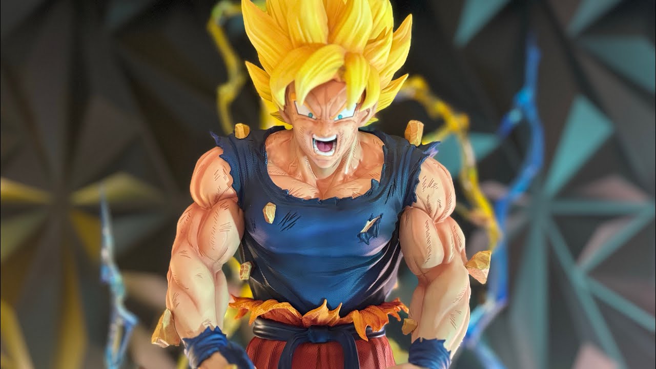 UNBOXING Super Saiyan Goku HQS by Tsume