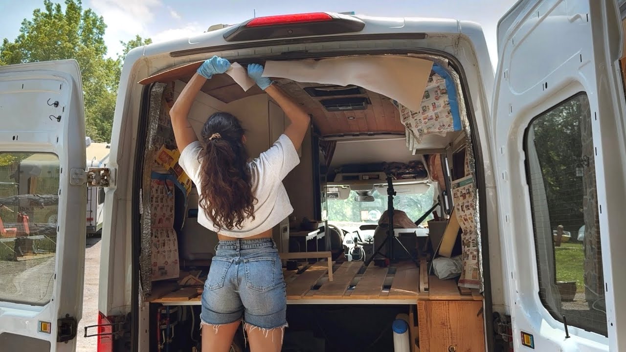Finishing my Ford Transit Van Conversion! 💛