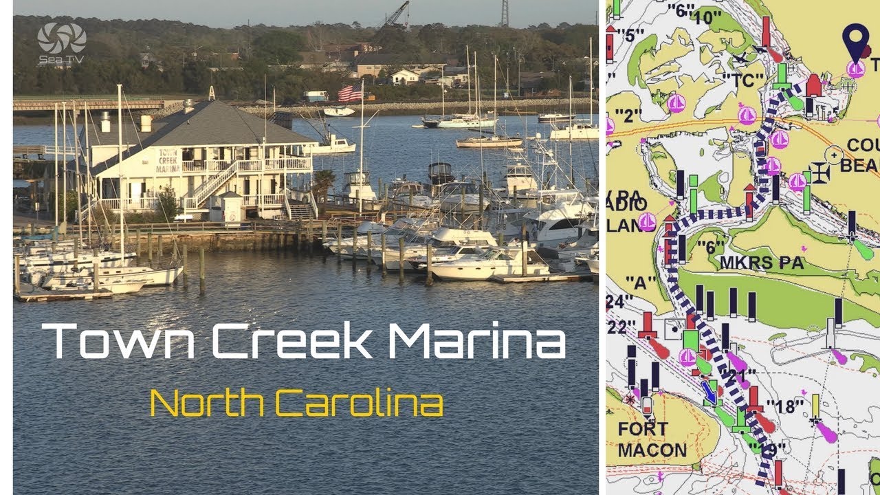 Sail the Atlantic cost | Town creek marina, Beaufort north Carolina | sea tv |