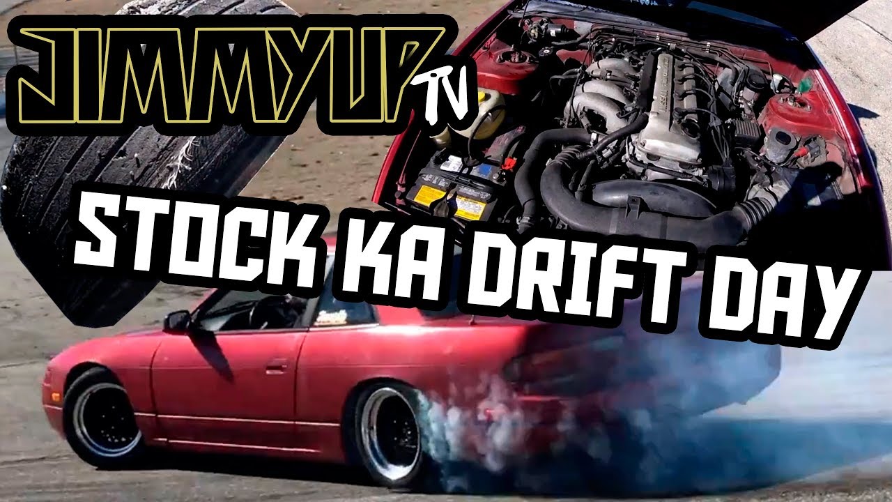Stock 240sx Drift Day with Jimmy Up