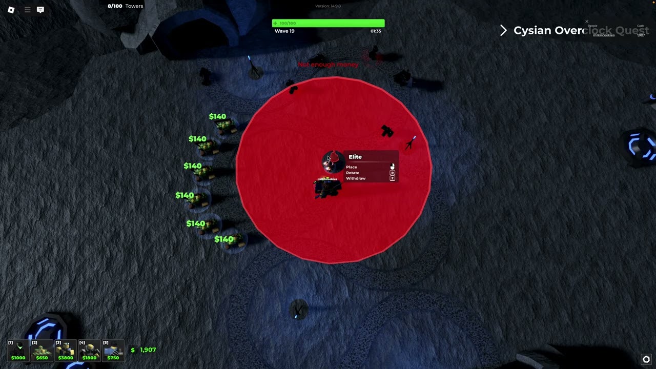 Tower Blitz - Solo expert mode on Rift Valley map