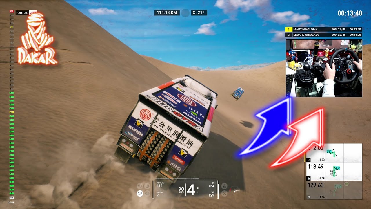 TATRA Phoenix / Logitech G29 Dakar 18