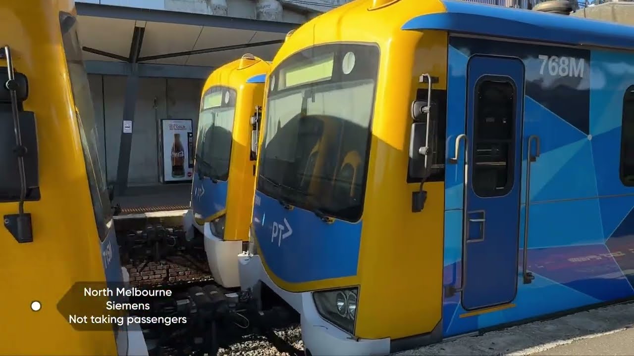 Melbourne Australia Metro Train videos 103