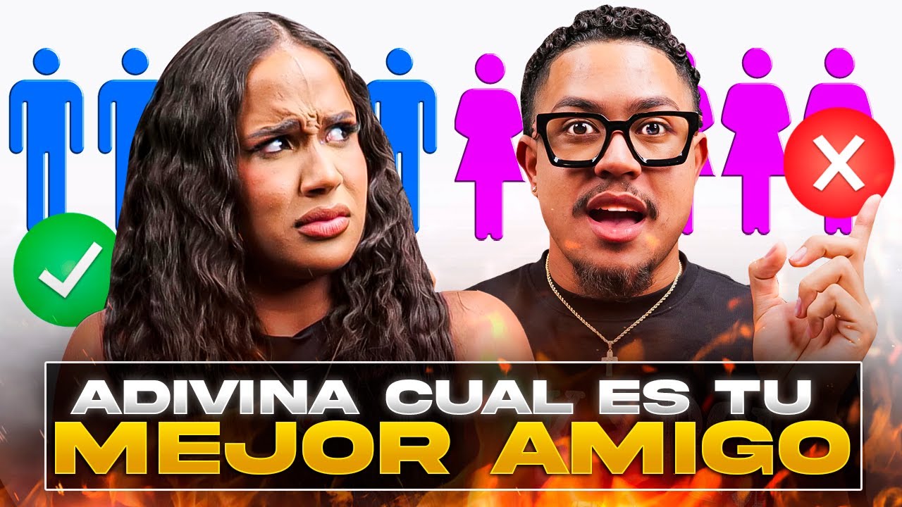 ¡5 HOMBRES, 5 MUJERES PERO SOLO 1 ES TU MEJOR AMIGO! 😱 (Ft. Jeremy, Camila Mejía)
