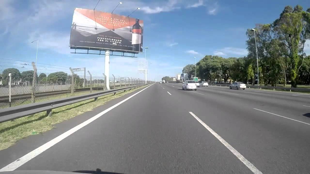 Entrando a Buenos Aires por Panamericana (Acceso Norte)