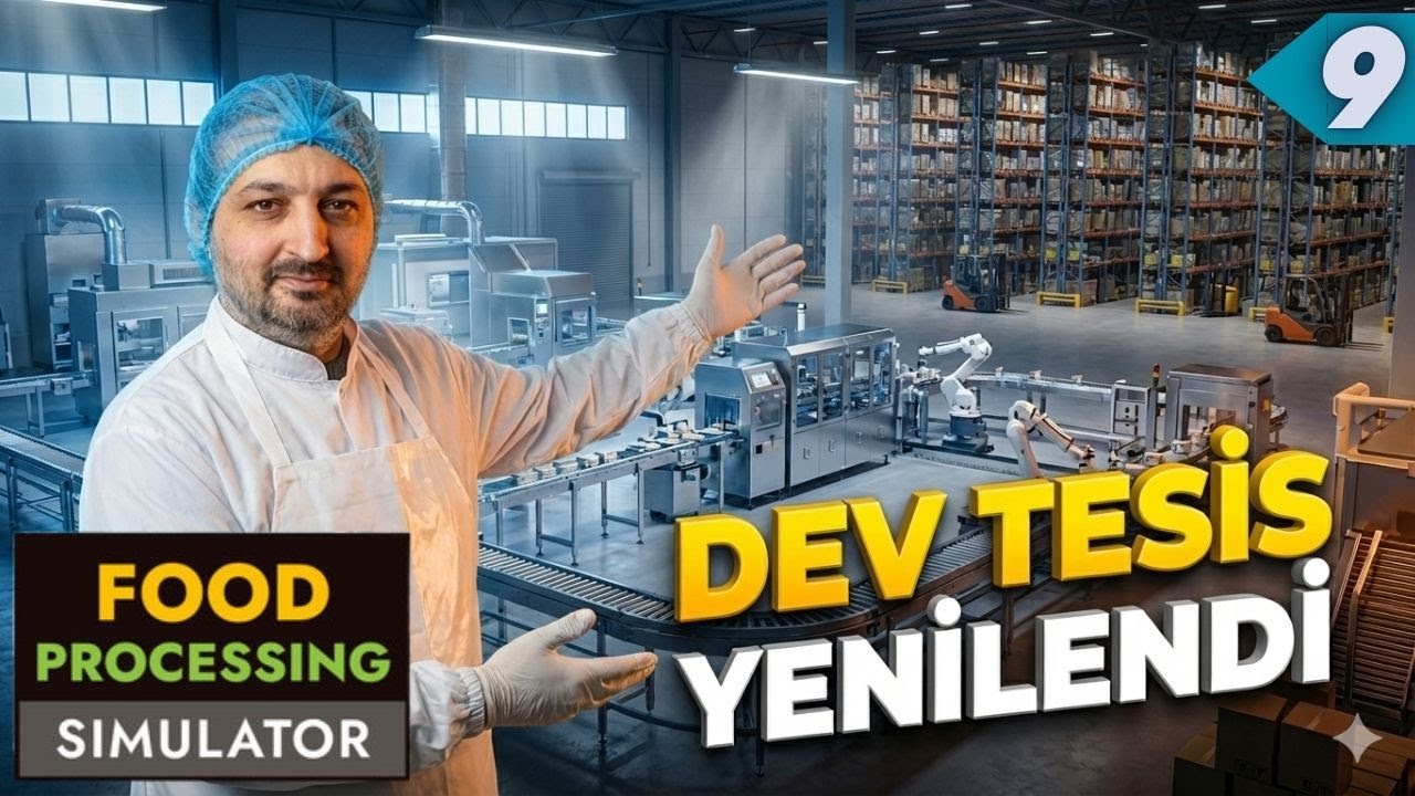 Yeni Güncelleme ile Gelenler ve Depo Düzeni | Food Processing Simulator Bölüm 9