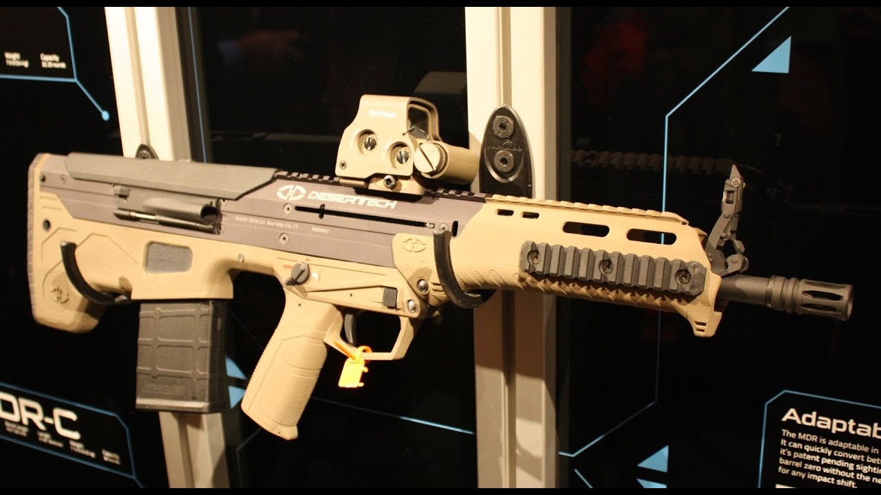 Desert Tech Bullpup MDR & MDR-C - SHOT Show 2014