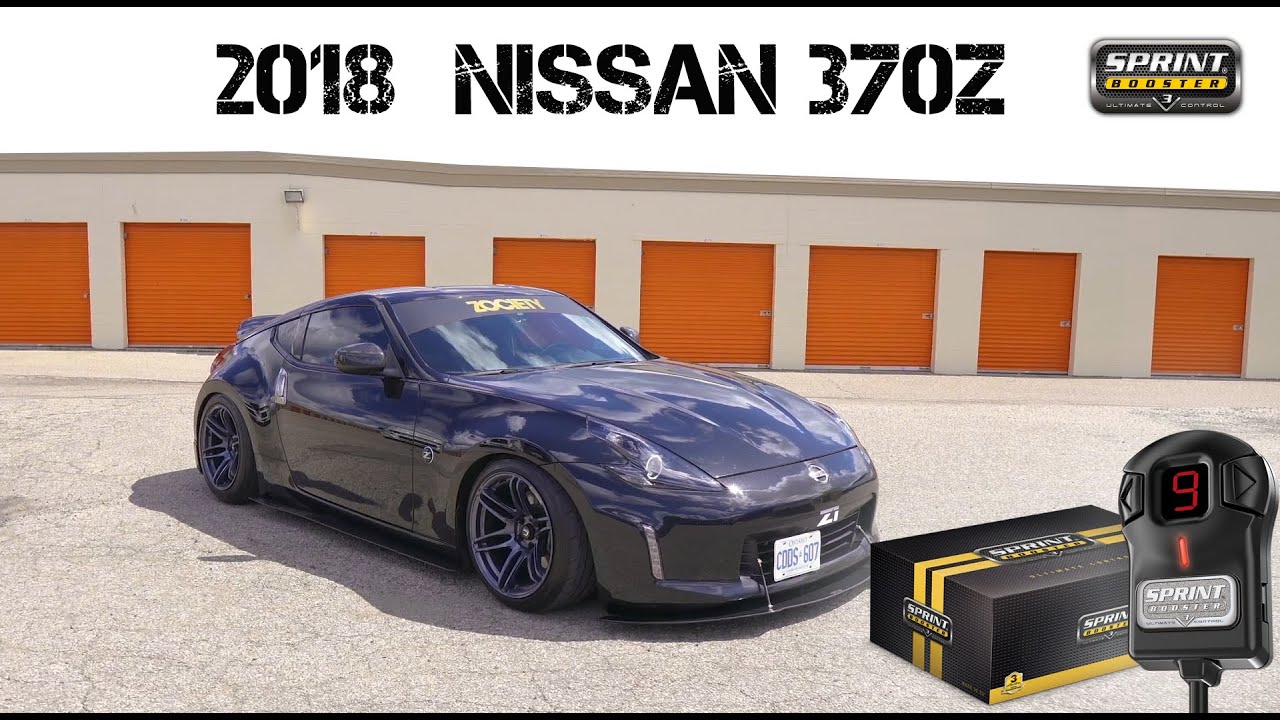 Sprint Booster installation on a 2018 Nissan 370Z
