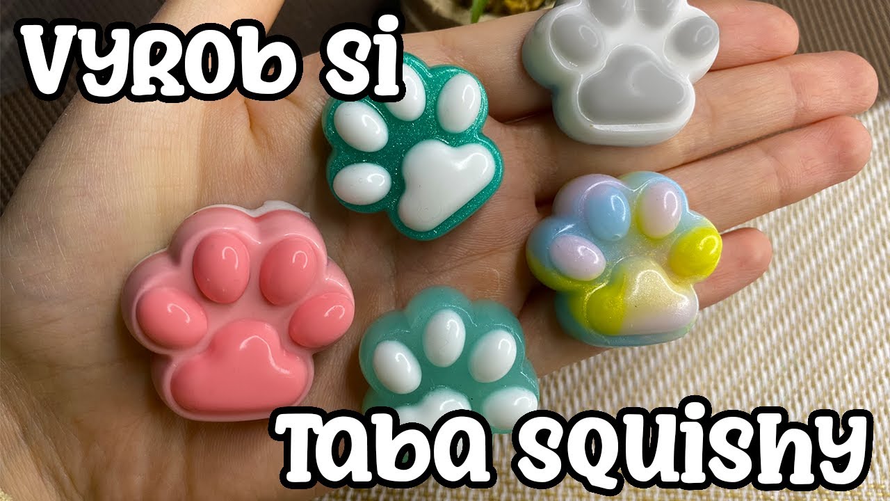 Jak si vyrobit vlastní Taba Squishy Tlapky ⋆ ˚｡⋆୨୧˚Bayummi Squishies˚୨୧⋆｡˚ ⋆