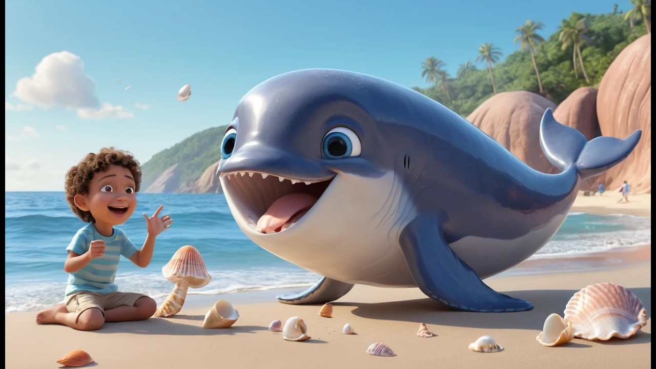Der Wal und die glänzende Muschel 🐋🐚 | Unterwasser Abenteuer & Kinderlieder