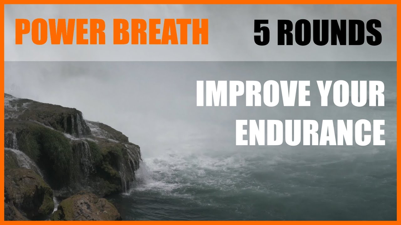 [Power Breath] 5 rounds breathing exercise guided - Breathing for ENDURANCE