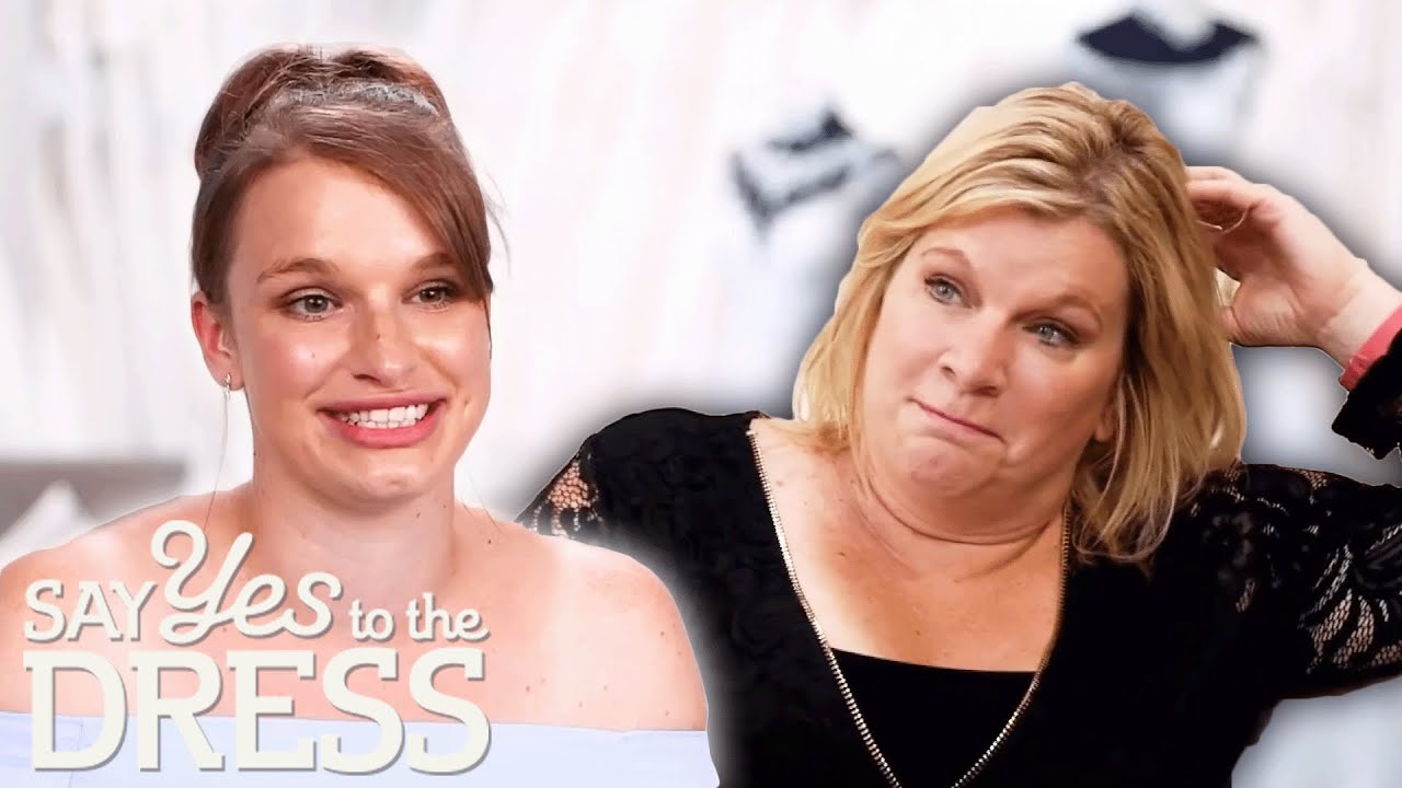 Mother Disagrees With Bride's Idea Of Dream Wedding Dress Silhouette | Say Yes To The Dress