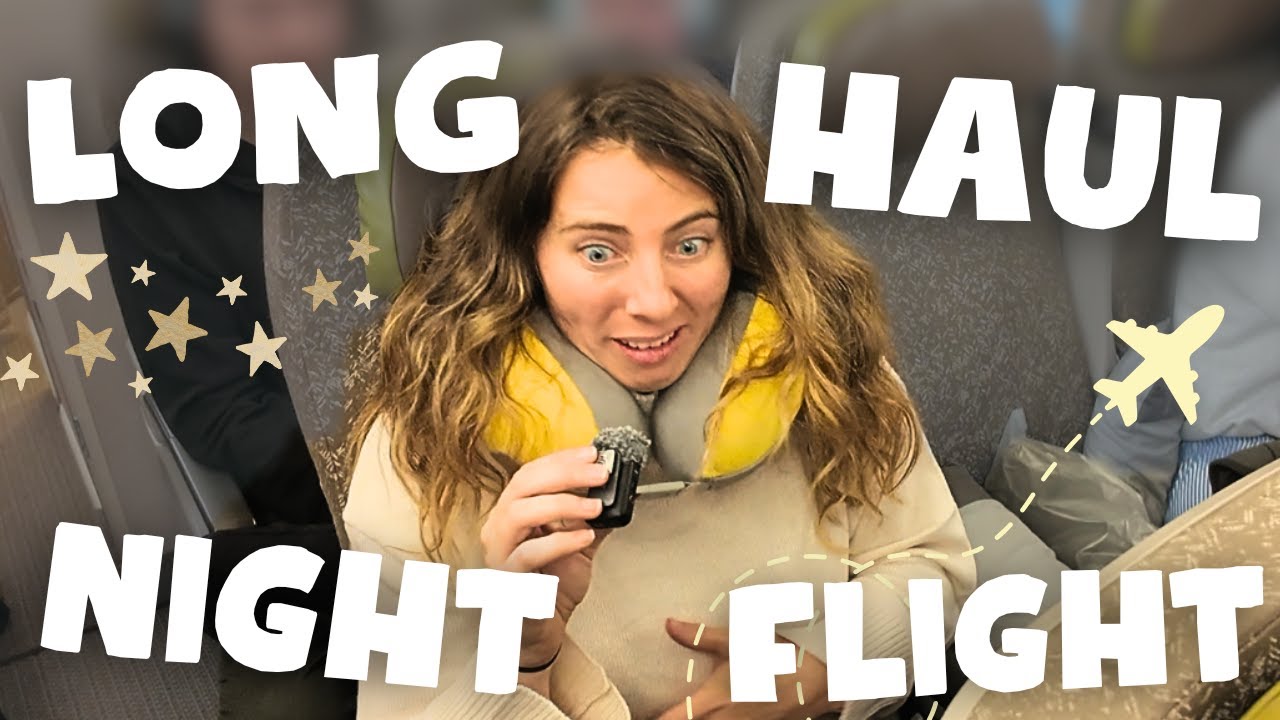 How to Survive a Long Haul NIGHT Flight in ECONOMY