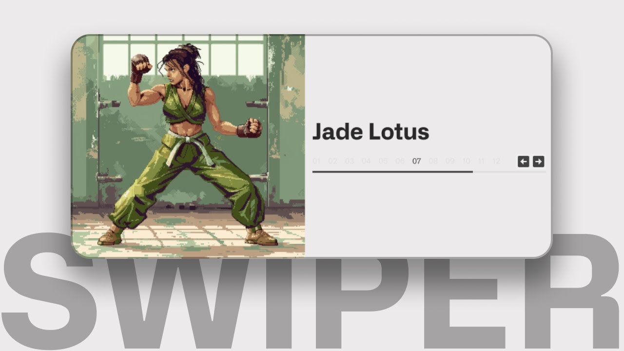 Advanced Swiper Live Build