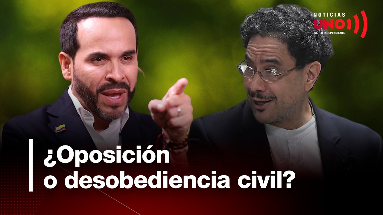 &iquest;Por qu&eacute; Iv&aacute;n Cepeda declara desobediencia civil ante Abelardo De La Espriella? | Noticias UNO