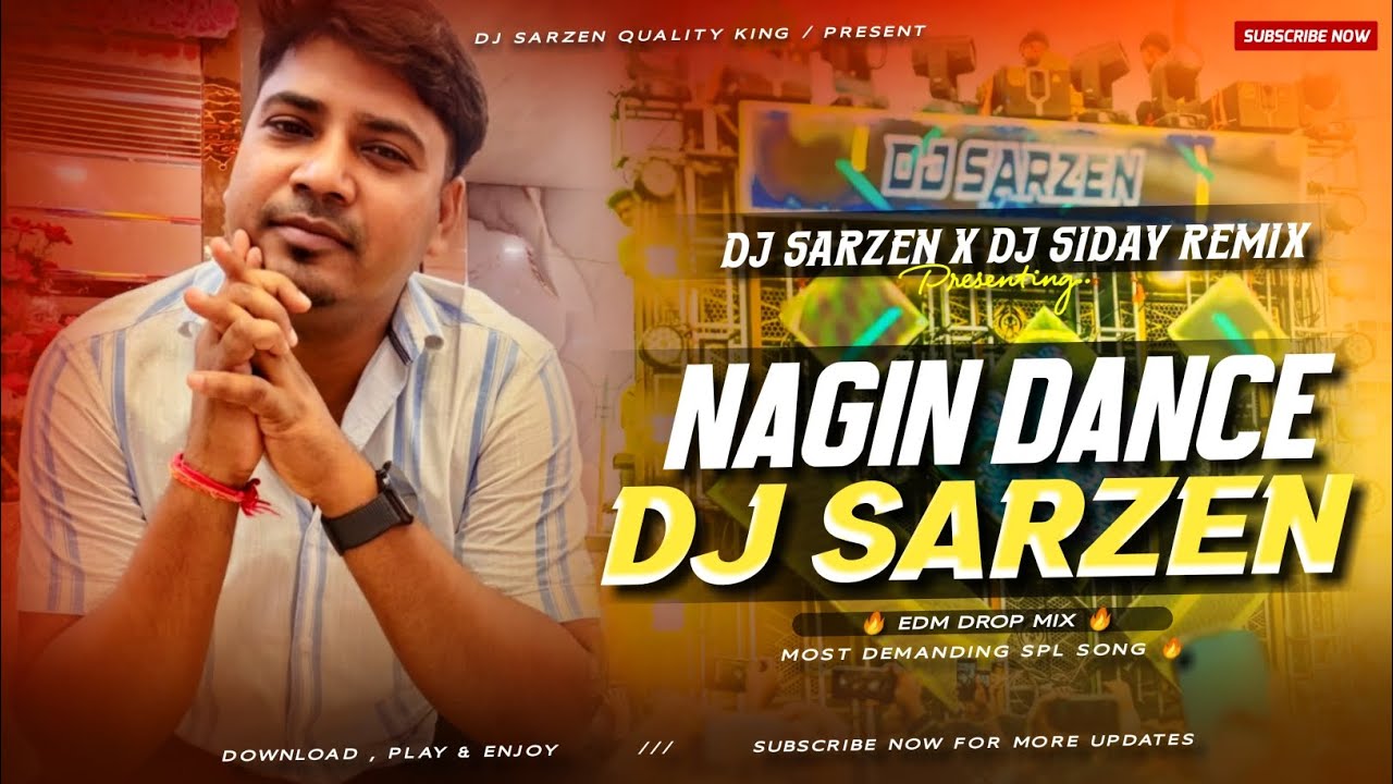 NAGIN X JAI SHREE RAM - EDM DROP MIX - PUBLIC DEMANDING SONG - DJ SARZEN X DJ SIDAY REMIX