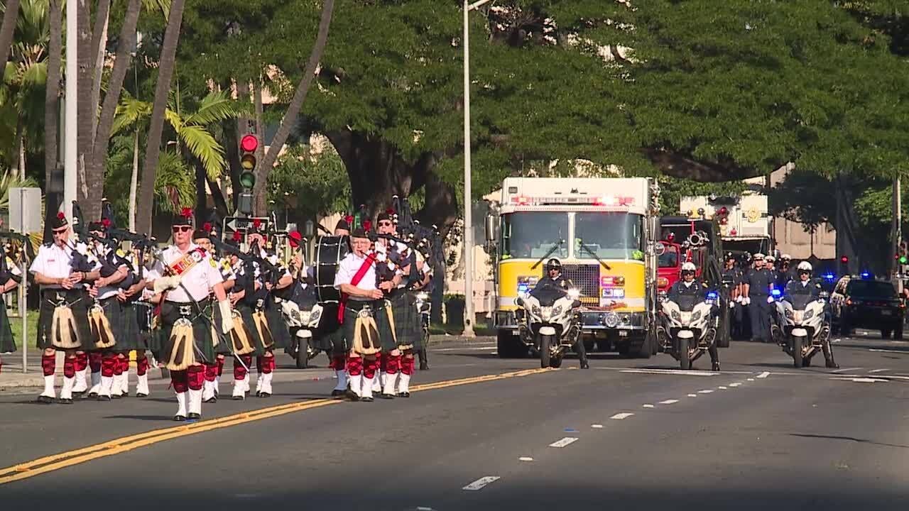 Hundreds honor fallen firefighter Jeffrey Fiala