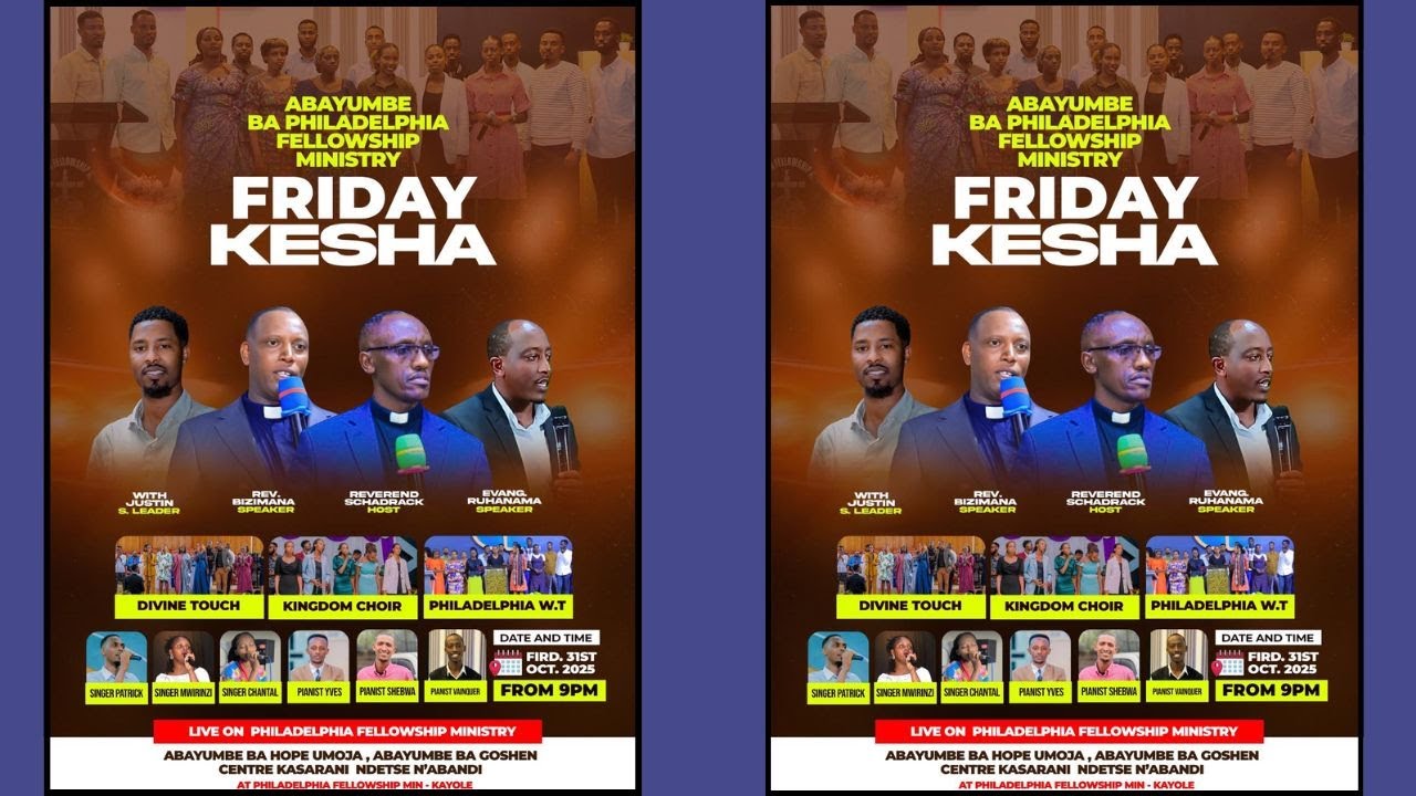 FRIDAY KESHA//ABAYUMBE BA PHILADELPHIA FELLOWSHIP MINISTRIES