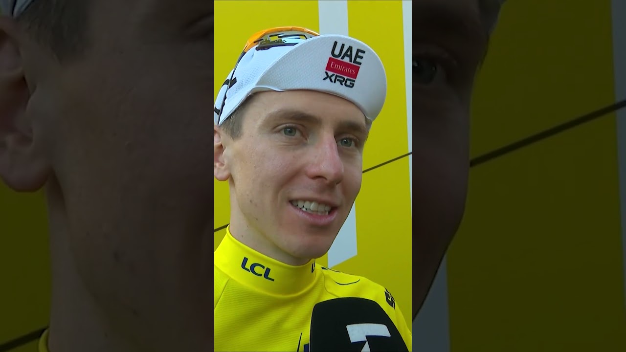 Pogacar has just won his fifth Tour de France, but he's already looking ahead to his next win 👀