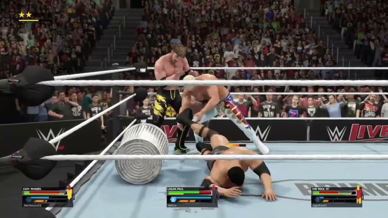 LOGAN PAUL IS TO NASTY ON WWE2K25