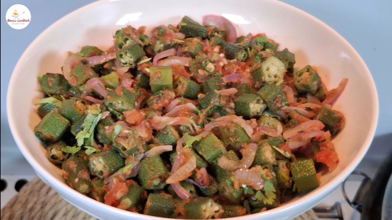 Masala Bhindi/Lady Finger Recipe | Simple & Tasty | Ammi's Cookbook 