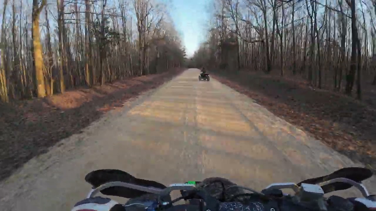 Trx 450r Raptor 125 cruising 