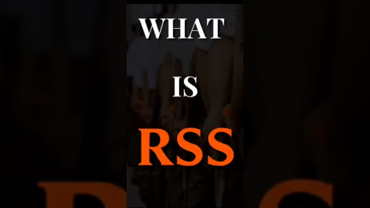 What is Rss ?                        #rss #rsskerala #shorts