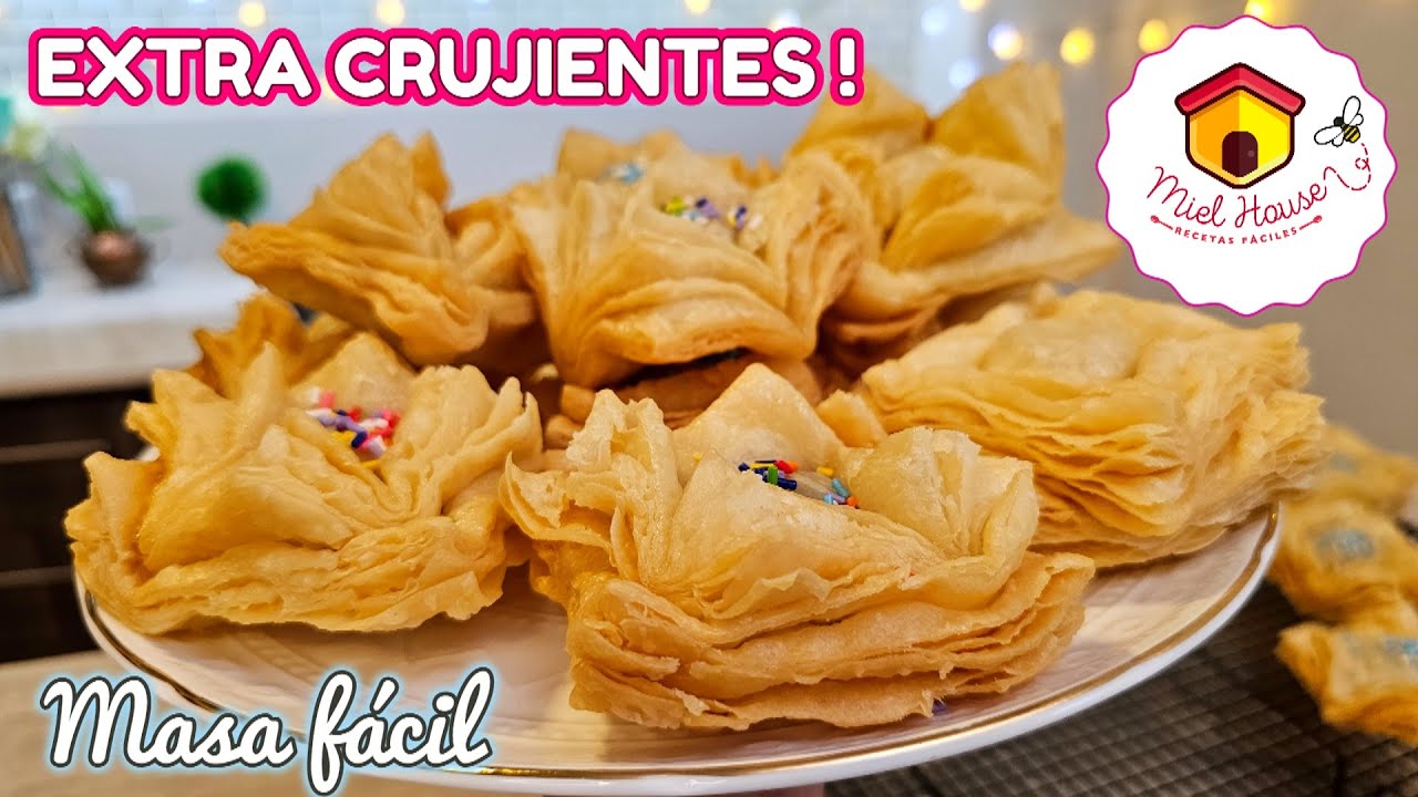 PASTELITOS SUPER CRUJIENTES de membrillo o batata SUPER FÁCILES