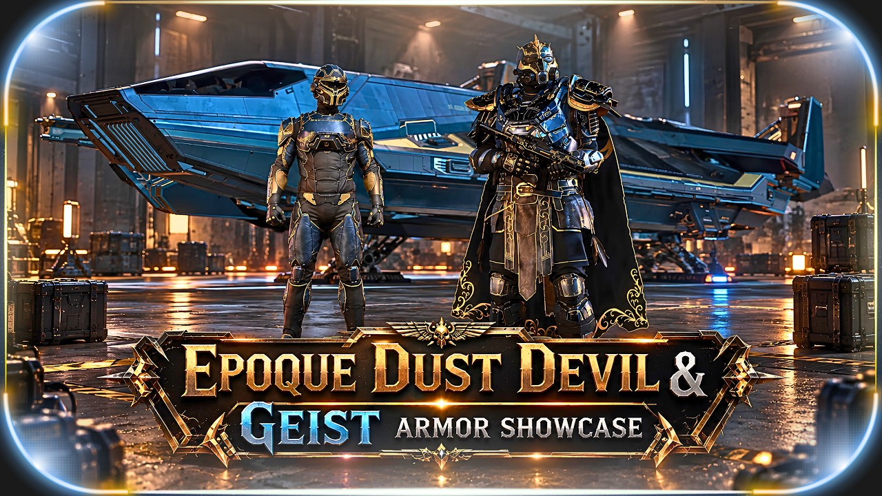 Star Citizen Epoque Dust Devil & Geist Armor 👾 Twitch Drop Showcase #StarCitizenArmor #StarCitizen