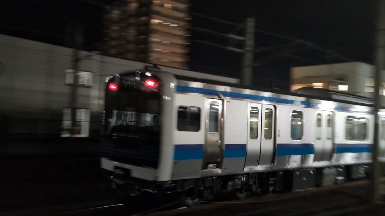 e131系800番台N13編成配給輸送@名取駅