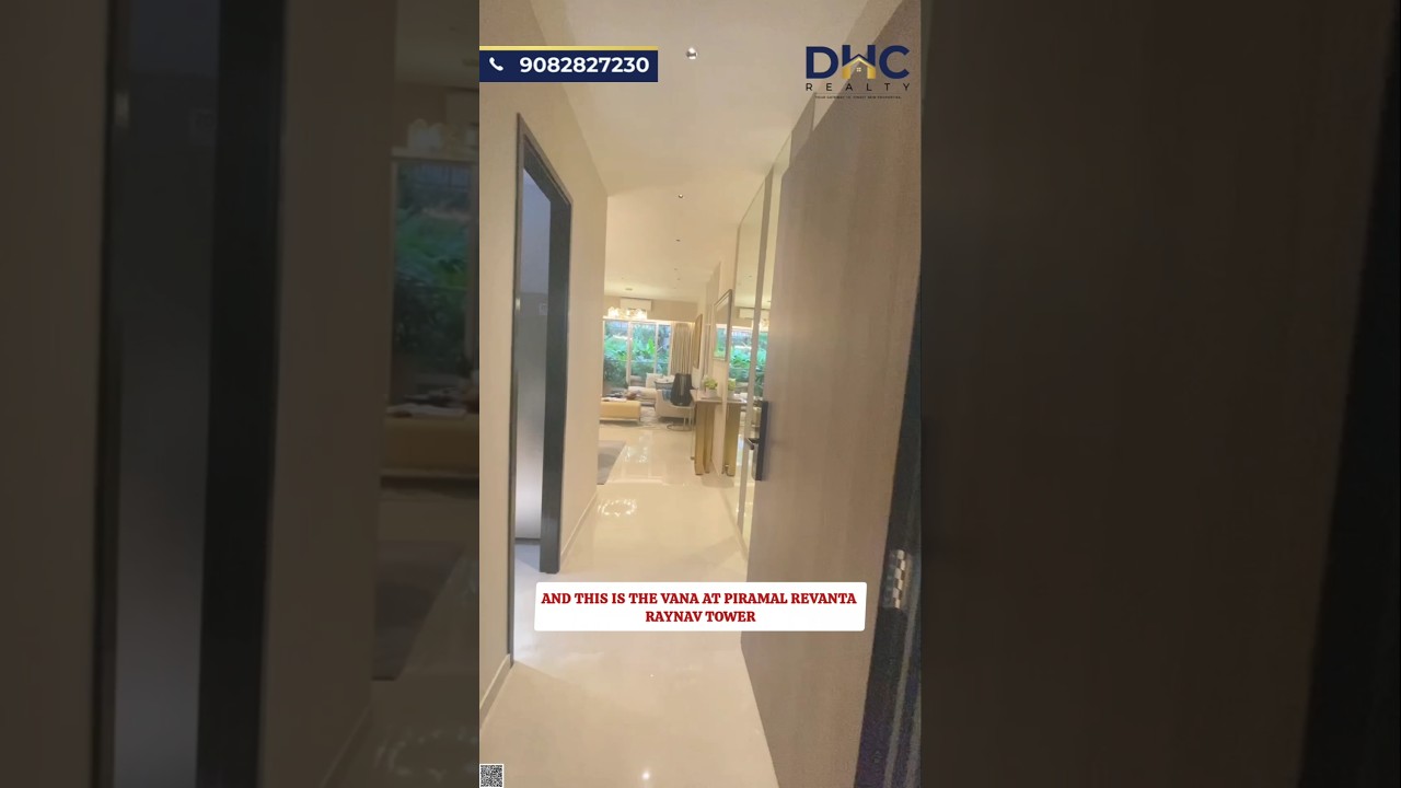 Luxury 3 BHKs with Decks at Raynav, Piramal Revanta, Mulund (W) | New Launch Flats in Mulund West |