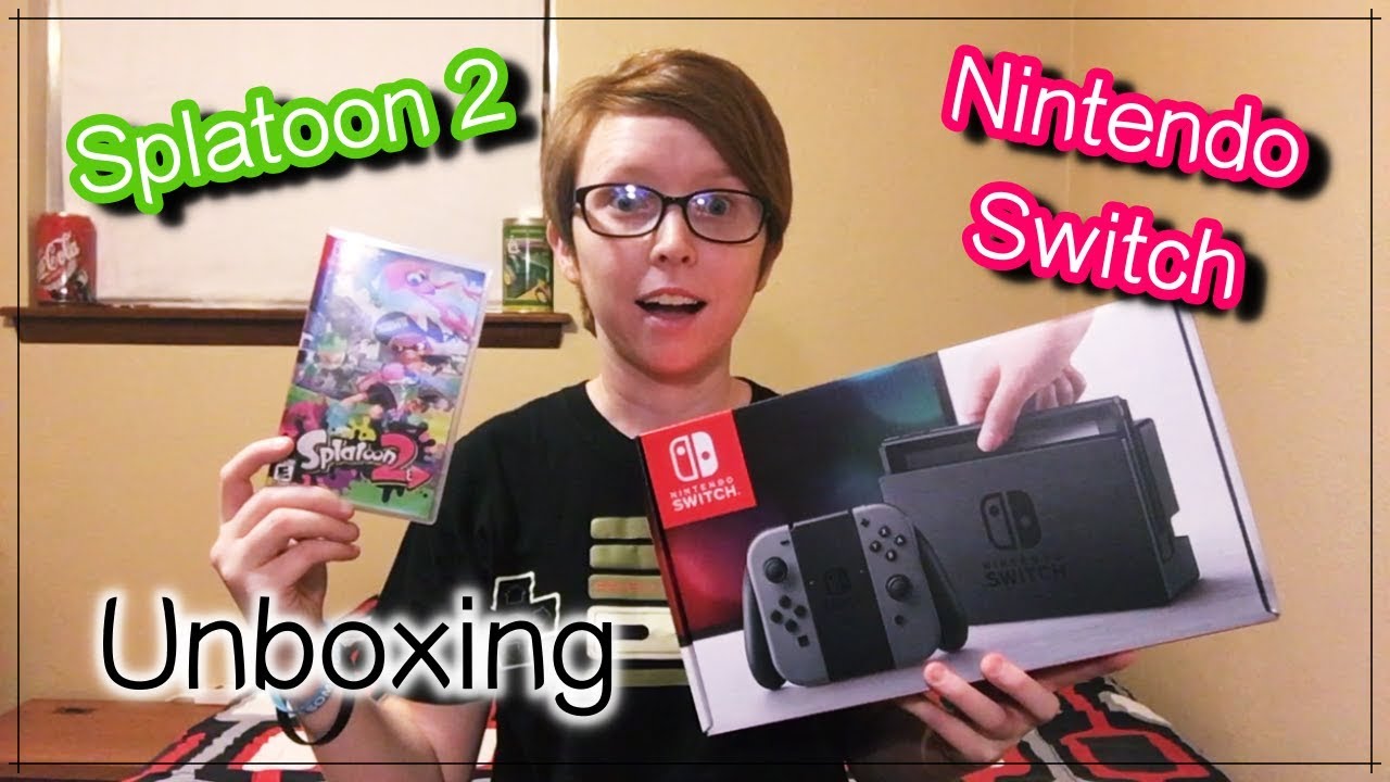 Nintendo Switch Gray Joy-Con Unboxing