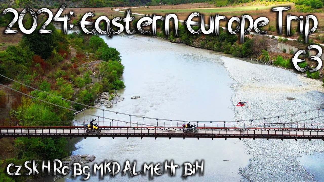 Albánie, Rumunsko a Bulharsko (🏍Offroad ⛺Wildcamping) | Eastern Europe Trip |#3