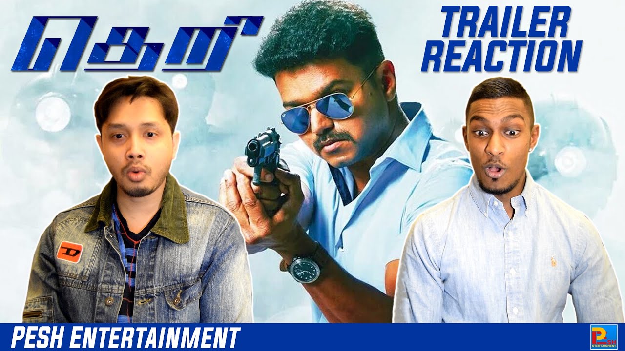 Theri Trailer Reaction & Review | Vijay | English Subtitles | PESH Entertainment
