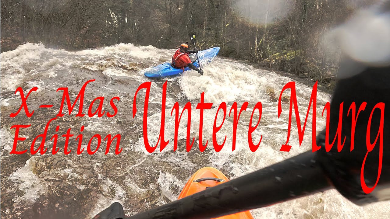 Kayak fahren auf der unteren Murg X-Mas 2023