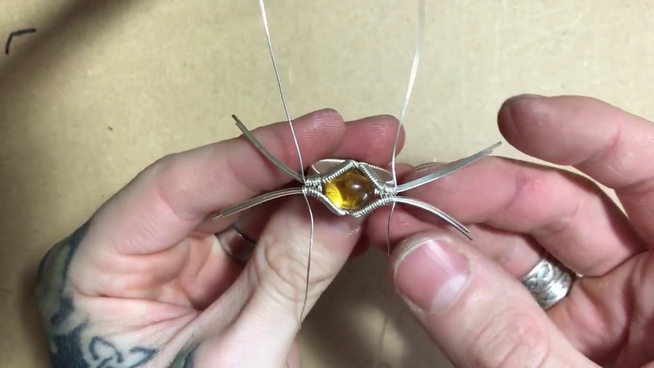 Wire Wrapping Tutorial: Symmetrical rings