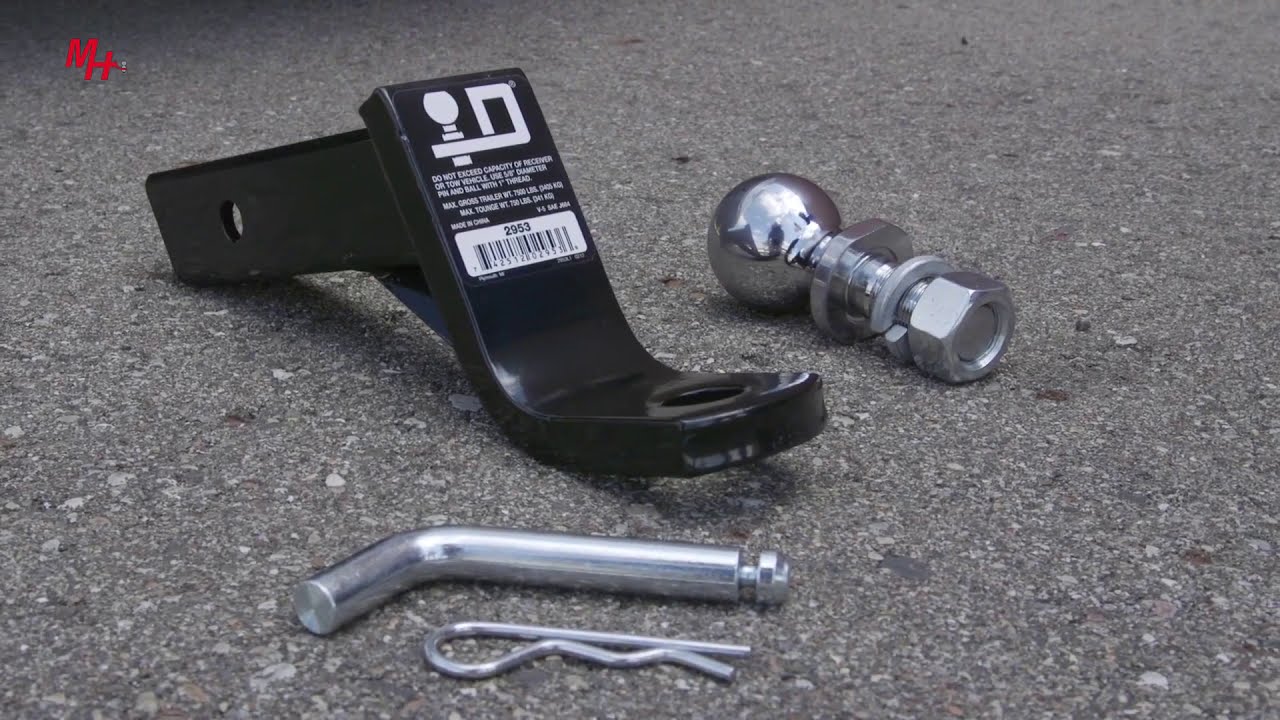 How To Install a Ball Mount & Trailer Hitch Ball onto a Hitch Receiver