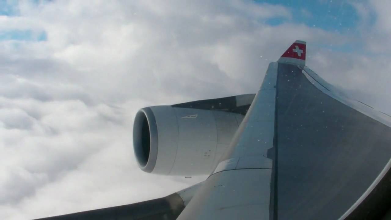 LX97 - Swiss Intl. Airlines Airbus A340-313X / Landing in Zurich Kloten
