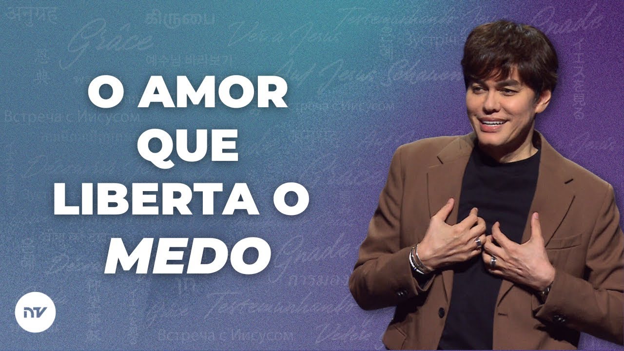 Seja livre do medo | Joseph Prince | New Creation TV Português